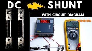 How to Use Shunt Resistance for DC Current Measurement? II DC Shunts Working & Wiring Explained