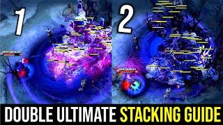 DOUBLE ULTIMATE STACKING GUIDE..!! Carry Enigma Aghanim Scepter Rampage by Goodwin 7.25 | Dota 2