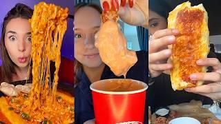 Asmr EATING | 89 | buldakramen, raisingcanes, crispy mcnuggets, fries, filet o fish and more!