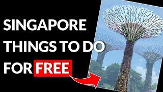 8 FREE things to do in Singapore | Visitor Guide