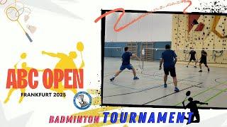 ABC Open Tournament Frankfurt, Germany/ Men's doubles: Duc/Shoaib vs Jörg/Riccardo [4K30 FPS]