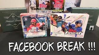 2024 Topps Finest / 2024 Topps Chrome Monster Box Facebook Break. 8.17.24