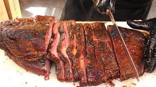 Black Angus Smoked Brisket. Spain Street Food @ Meat&Fire Fest, Barcelona