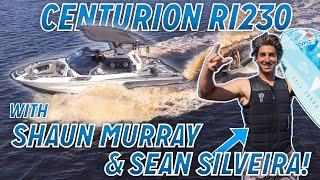 Wakesurfing with Sean Silveira and Shaun Murray Behind the Centurion Ri230!