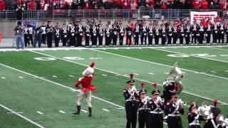 Entire Pregame Show OSU vs Michigan close-in view 11 26 2016 Script Ohio