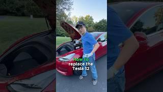 How to replace the 12V battery in Tesla Model 3