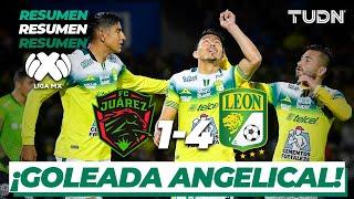 Resumen y Goles | FC Juárez 1 - 4 León | Liga Mx Clausura 2020 - Jornada 9 | TUDN