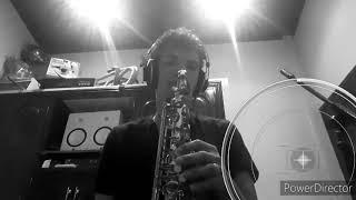 Alto sax..