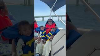 TRAVEL WITH PEACH  PEACH McINTYRE’s HUSBAND  DRIVES THEIR 9 KIDS  TO CRAB  ISLAND ️