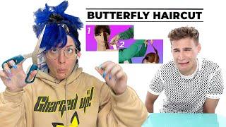 ΕΚΟΨΑ ΜΟΝΗ ΜΟΥ ΤΑ ΜΑΛΛΙΑ ΜΟΥ BUTTERFLY HAIRCUT και επιστροφή στο φυσικό μου χρώμα | Katerina Vlachou