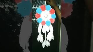 Easy wall hanging Craft#craft#ideas #wall#shortvideo@Artseasyanu