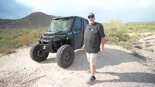 Thumper Fab long travel on a Northstar Polaris Ranger!