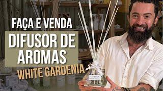 FAÇA E VENDA DIFUSOR DE AROMAS WHITE GARDENIA