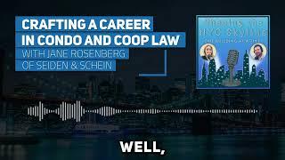 Crafting a Career in Condo and Coop Law with Jane Rosenberg of Seiden & Schein