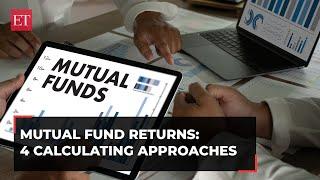 How are returns on mutual funds calculated?