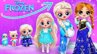 Elsa and Anna Growing Up! 32 Frozen DIYs