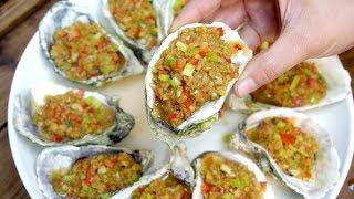 Ms. Ma's Kitchen-2 minutes to make Steamed Oyster at home by low cost