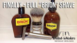 Brion shave gel, Brion aftershave & Muhle Rocca R94