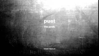 What does puet mean
