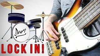 Drums And Bass Guitar - 4 Ways To Lock In Tight!