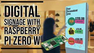 Digital Signage With Raspberry Pi Zero W #raspberrypi