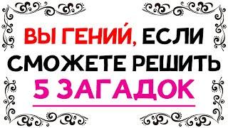 ЗАГАДКИ НА ЛОГИКУ. 4 из 5 НЕ ПРОЙДУТ