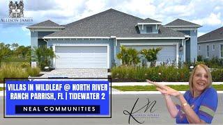 Wildleaf @ North River Ranch, Parrish, FL | Affordable Villa | Tidewater 2 Model | Maintenance Free