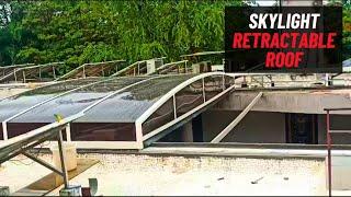 Megavent's Skylight Retractable Roof– India- www.megavent.co.in