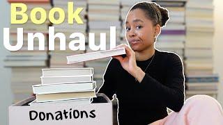 HUGE book unhaul  getting rid of all the books I hate