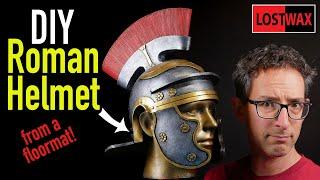 DIY Roman Helmet Template and Tutorial- Make a Roman centurion Costume From Foam and Hot Glue!