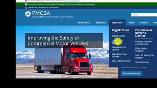 FMCSA Name Changes, Address Changes, Reinstatement