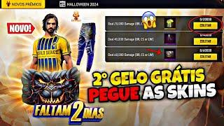 AMANHÃ?? PEGUE O 2° GELO GRÁTIS, MELHOR EVENTO, CALÇA JAZZ, CAMISA DE TIME FF - NOVIDADES FREE FIRE