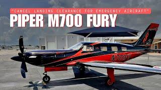 "Cancel Landing for Emergency Aircraft" - Piper M700 Demo Flight