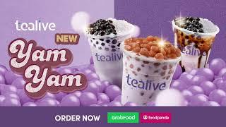 Tealive Yam Yam - Now on GrabFood & foodpanda!