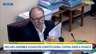 Comisión de Constitución, Legislación, Justicia y Reglamento - 21 de Octubre 2024