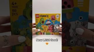 New LEGO food!  LEGO Classic Food Friends ️ #legoclassic #newlego #legofood #lego2025