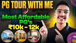 GOOD NEWS: Affordable PGs here I PG TOUR WITH ME  #delhiuniversity