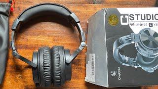 Will it Fit My Head? OneOdio Pro-C (Y80B) Bluetooth Over Ear Headphones Unboxing Review & GIVEAWAY!