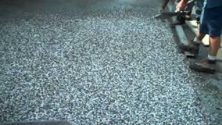 Exposed Aggregate Concrete installation