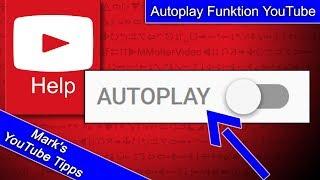 Autoplay Funktion für Videos (YouTube)