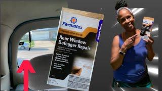 Rear Window Defogger Repair | Permatex Repair Kit