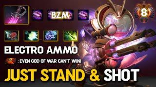 JUST STAND & HEADSHOT MID By Bzm Sniper With Crazy Attack Speed Build 7.37c DotA 2