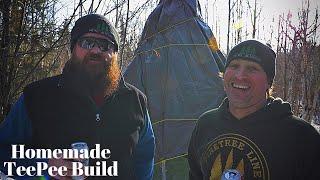 Homemade TeePee Build