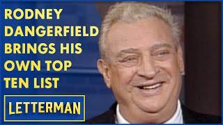 Rodney Dangerfield's Top Ten Things He Likes To Do | Letterman