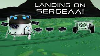 The Mysterious Green Planet... How To Land On Sergeaa!