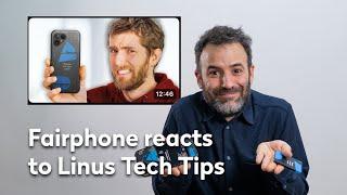 Linus reviewed (roasted) our phone | Fairphone reacts