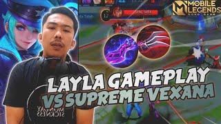 Lagi MODE Top Lokal LAYLA Malah Ketemu SUPREME VEXANA - Mobile Legends