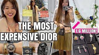 DIOR Shopping VLOG 2021 - $10 MILLION DOLLAR COLLECTION  | Exclusive High Jewlery + New Micro Bags!