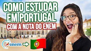 COMO FAZER FACULDADE PÚBLICA EM PORTUGAL COM O ENEM!  Universidade de Coimbra (Débora Aladim)