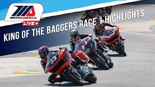 Mission King Of The Baggers Race 1 at Daytona 2025 - HIGHLIGHTS | MotoAmerica